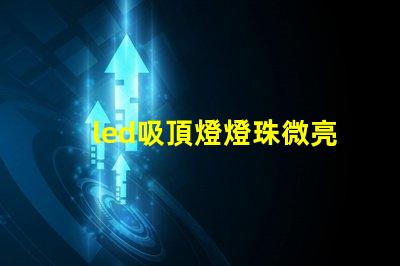 led吸頂燈燈珠微亮 led手電筒燈珠微亮